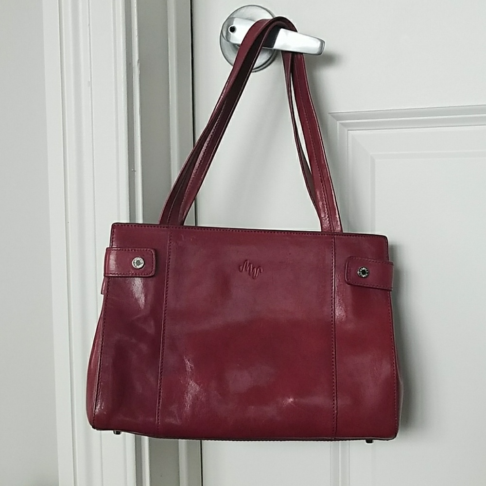 Monsac dark pink purse